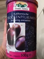 含糖量 Kalifornische Trockenpflaumen