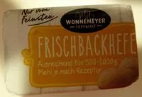 İçindeki şeker miktarı Frischbackhefe