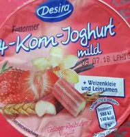Suhkru kogus sees Leichter 4 Korn Joghurt mild, Bircher Müsli, +Weiz...