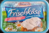 Suhkru kogus sees Frischkäse