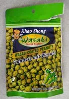 Amount of sugar in Wasabi Coated Peanuts