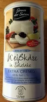 Количество сахара в Weißkäse in Salzlake