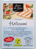 Количество сахара в Halloumi