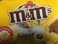 Sucre et nutriments contenus dans M-m s biscuit