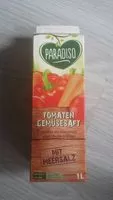 Sokerin määrä sisällä Tomaten Gemüsesaft