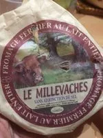 Sucre et nutriments contenus dans Le millecache