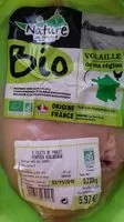 चीनी की मात्रा Filets de poulet fermier biologique