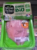 चीनी की मात्रा 2 escalopes de dindes biologique
