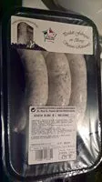 Quantité de sucre dans Boudin Blanc à l'Ancienne