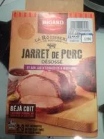 चीनी की मात्रा Jarret de Porc