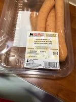 Quantité de sucre dans Chipolatas de poulet