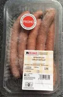 Quantité de sucre dans Chipolata de poulet