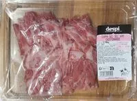 入っている砂糖の量 Coppa sel sec Chiffonade