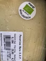 Suhkru kogus sees Pecorino nero dop