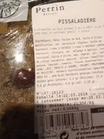 Amount of sugar in Pissaladiere