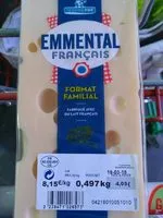 Amount of sugar in Emmental francais