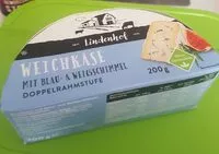 入っている砂糖の量 Weichkäse mit Blau-& Weißschimmel