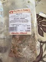 Quantité de sucre dans Caillette