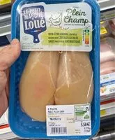 Cantidad de azúcar en 2 filets de poulet