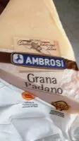 Cantidad de azúcar en Grana padano