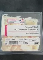 Suhkru kogus sees Piémontaise au jambon supérieur