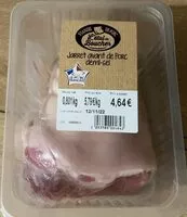 चीनी की मात्रा Jarret de porc demi sel