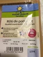 Sucre et nutriments contenus dans Carrefour filiere qualite