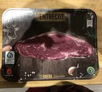 Cantidad de azúcar en Entrecote de Ternea