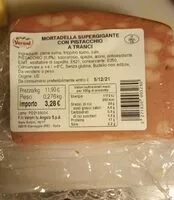 Amount of sugar in Mortadella supergigante con pistacchio a tranci