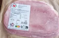 Quantité de sucre dans Jambon cuit supérieur avec couenne