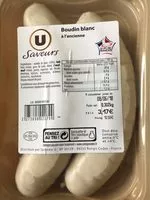 Quantité de sucre dans Boudin blanc à l'ancienne