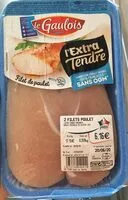 चीनी की मात्रा Filet de poulet "L'extra tendre"
