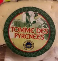 Sucre et nutriments contenus dans Tomme des pyrenees