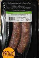 İçindeki şeker miktarı saucisses oignons persil