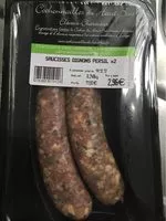 İçindeki şeker miktarı Saucisses oignons persil
