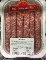 Sucre et nutriments contenus dans Charcuterie artisanale des 3 rivieres