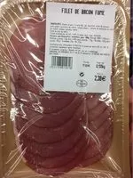 Quantité de sucre dans Filet de Bacon fumé