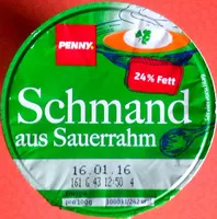 入っている砂糖の量 Schmand aus Sauerrahm