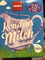Suhkru kogus sees Kondensmilch