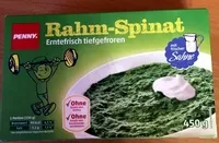 Sokerin määrä sisällä Rahmspinat