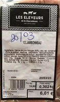 Cantidad de azúcar en 1/2 Jambonneau