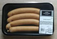 Quantité de sucre dans Saucisse de Francfort x 4