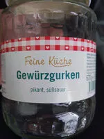 İçindeki şeker miktarı feine Küche Gewürzgurken