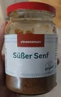 İçindeki şeker miktarı Süßer Senf