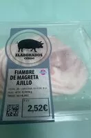 Jumlah gula yang masuk Fiambre de magreta ajillo