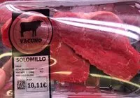 Cantidad de azúcar en Solomillo
