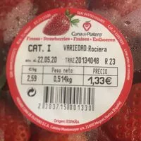 入っている砂糖の量 Fresa Rociera