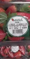 Amount of sugar in Fresas