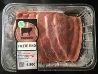 Cantidad de azúcar en Filete fino
