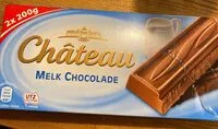 İçindeki şeker miktarı Château milk chocolate